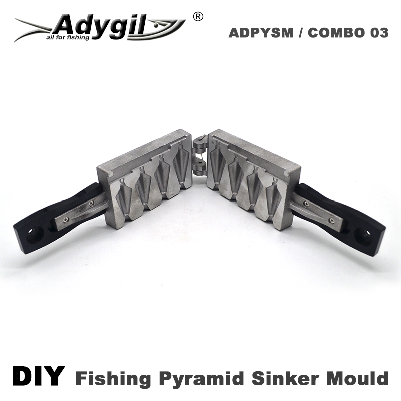 Adygil DIY Pyramid Sinker Moul - Fishing Depth Finder recension och pris