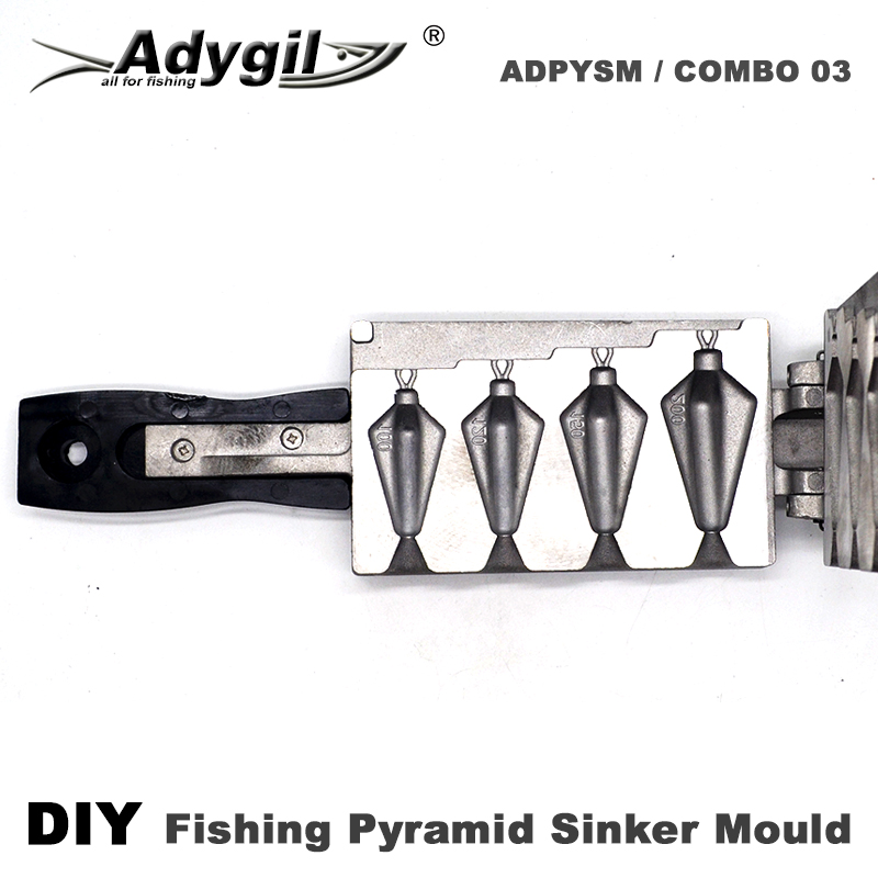 Adygil DIY Pyramid Sinker Moul - Fishing Depth Finder recension och pris