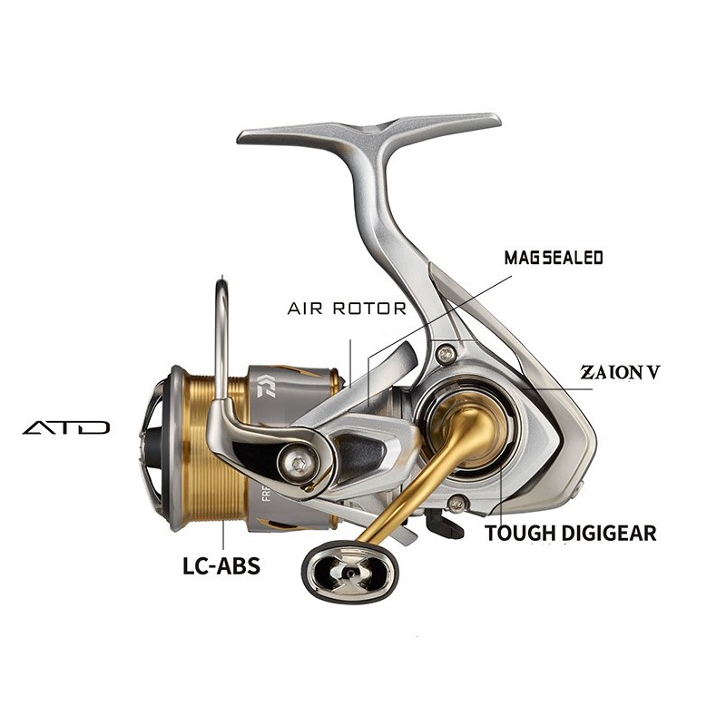 DAIWA 21 FREAMS LT 2000S 2500  - Daiwa Reel Fuego recension och pris