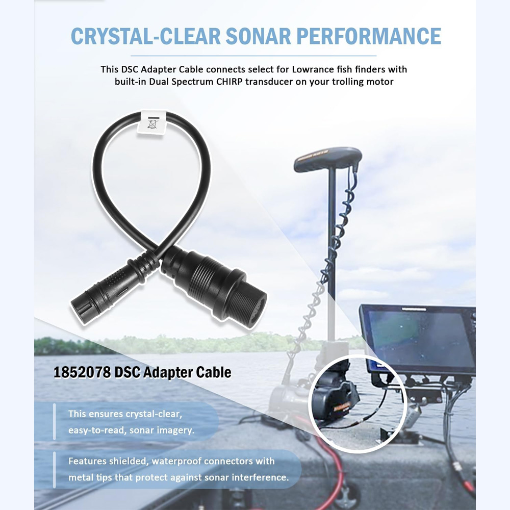 Replace for1852078 MKR-DSC-15D - Fish Finder Cable recension och pris