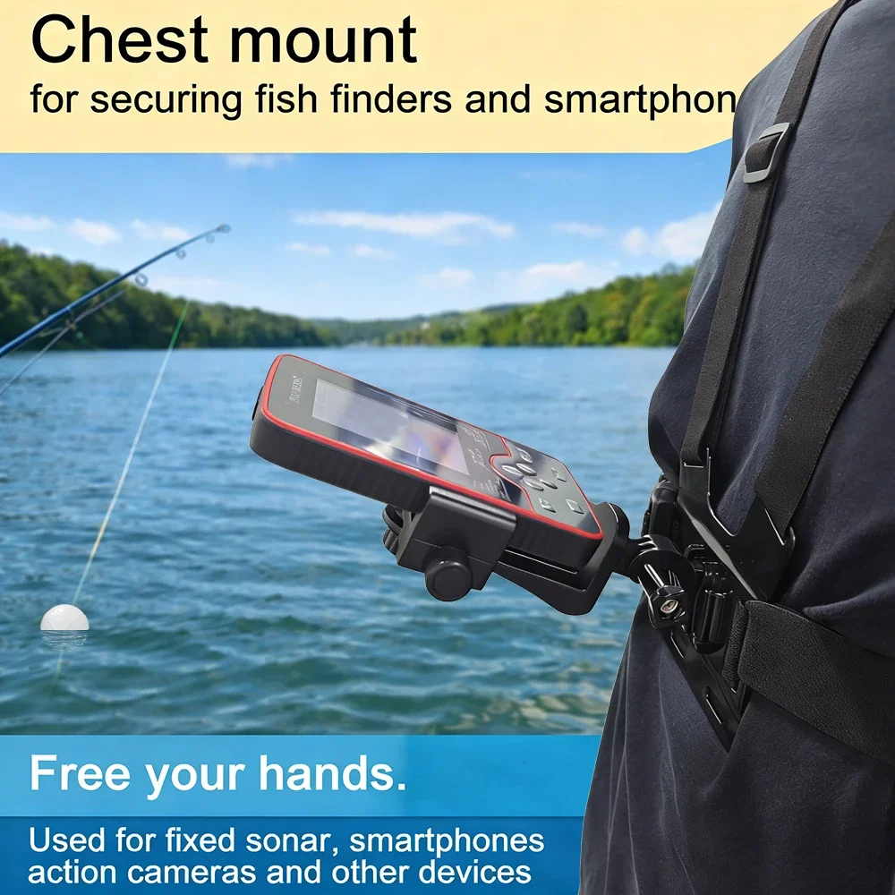 Chest Mount Fish Finder Holder - Fish Finder Mount recension och pris